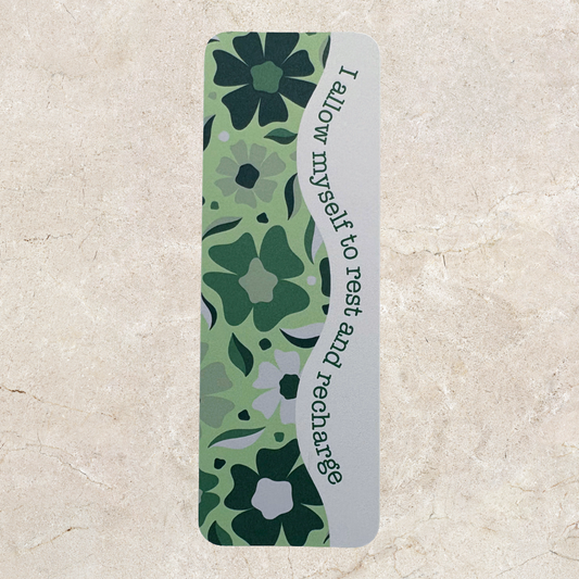 Affirmation Bookmark - Garden Blossom