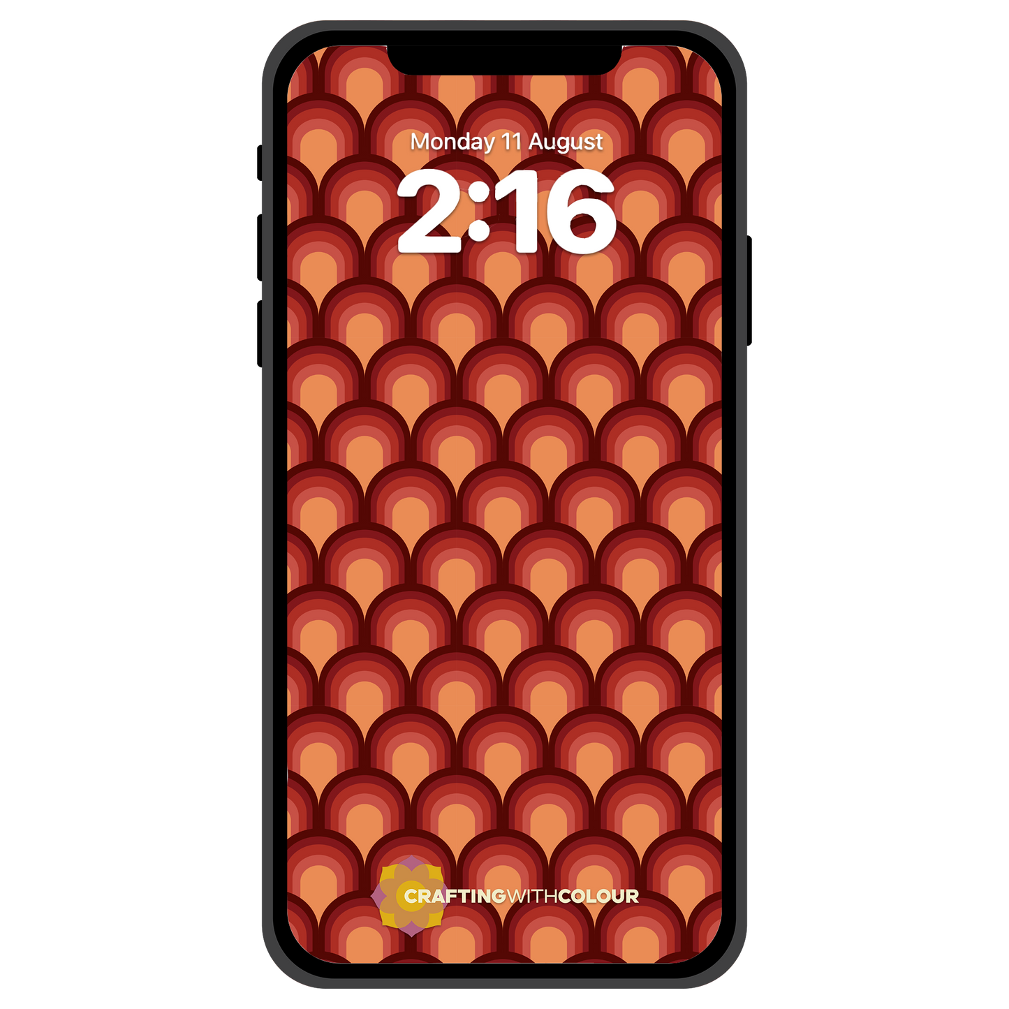 Phone Wallpaper - Funky Waves