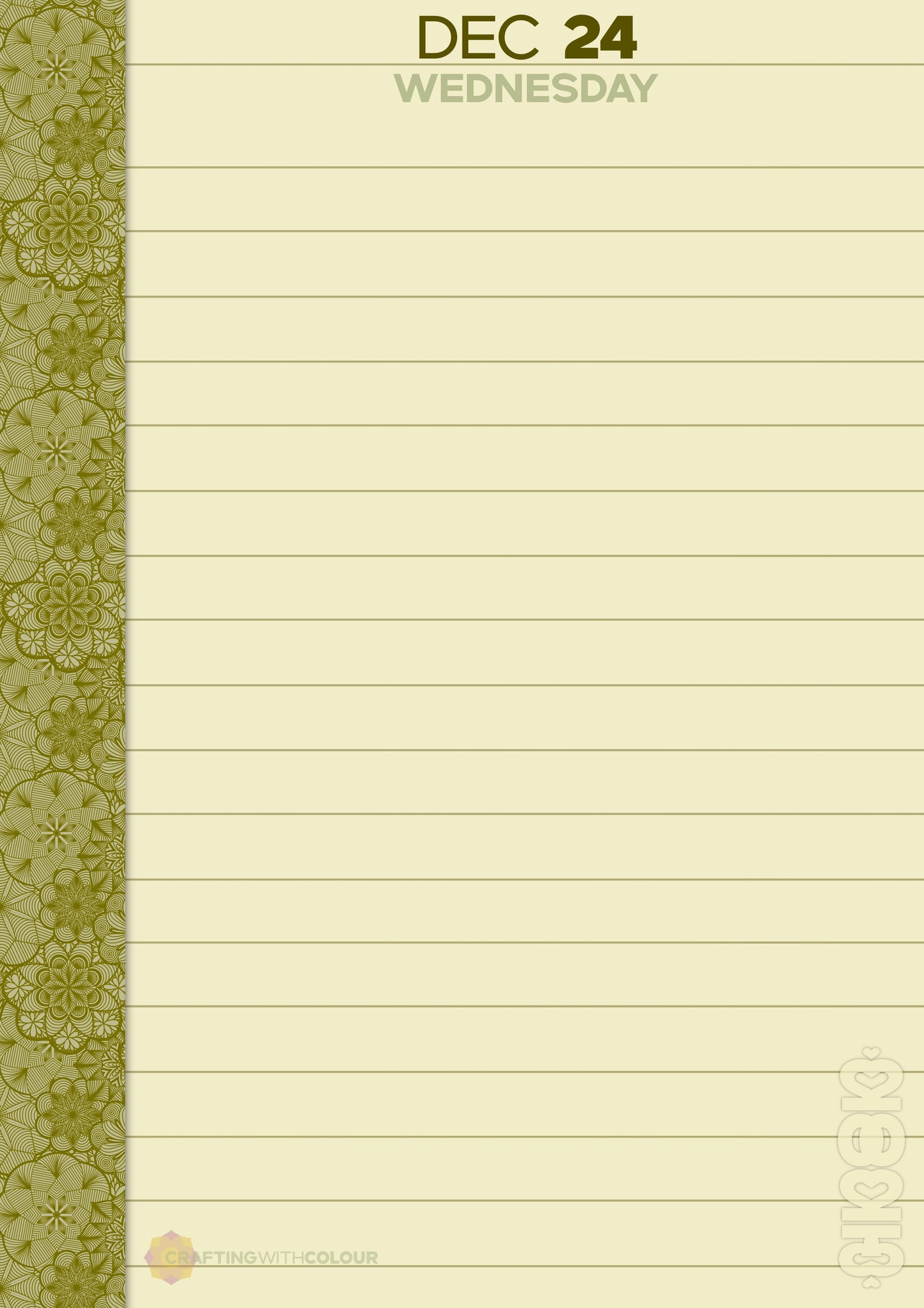 2025 Goal Focused Planner