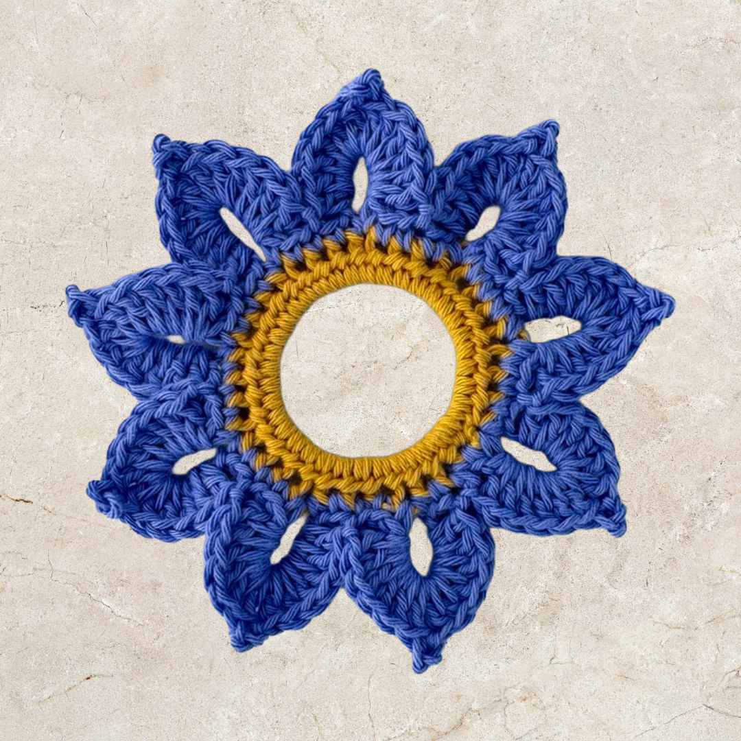 Flower Scrunchies