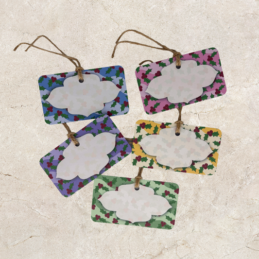 Christmas Gift Tags - pack of five