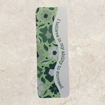 Affirmation Bookmark - Garden Blossom