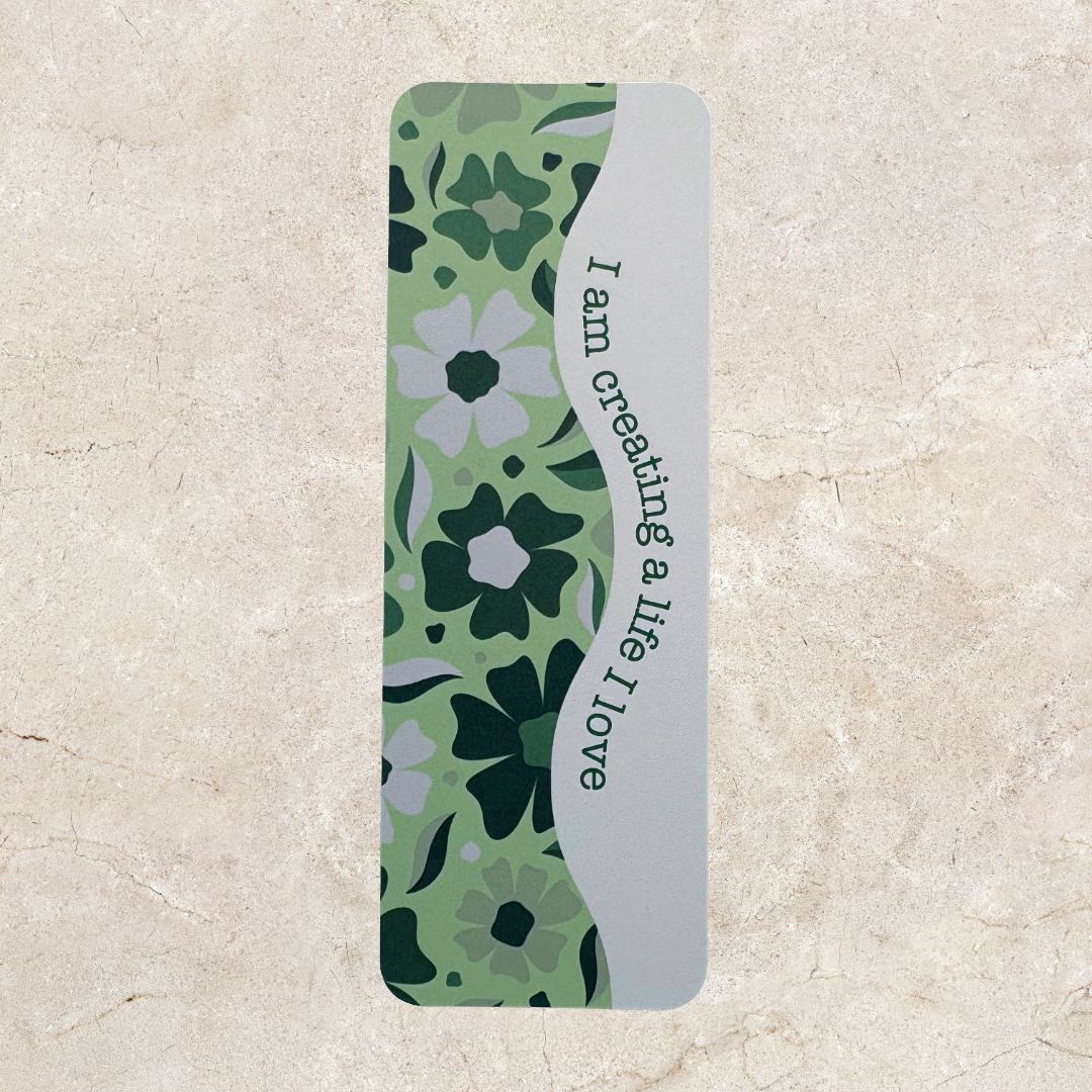 Affirmation Bookmark - Garden Blossom