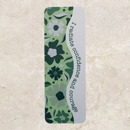 Affirmation Bookmark - Garden Blossom