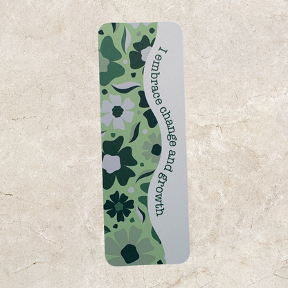 Affirmation Bookmark - Garden Blossom