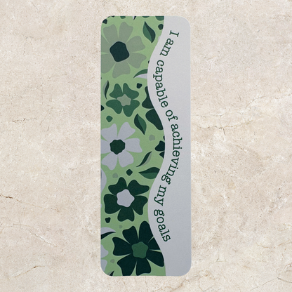 Affirmation Bookmark - Garden Blossom