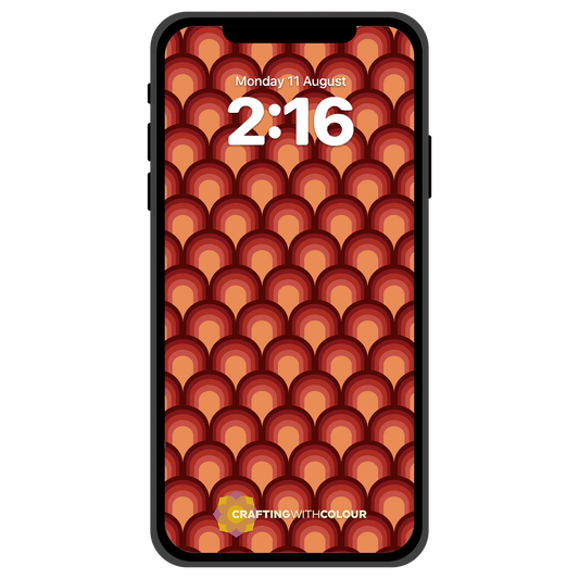 Phone Wallpaper - Funky Waves