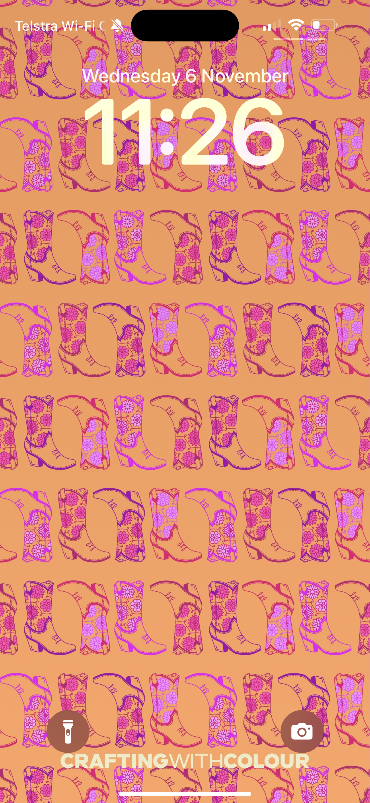 Cowboy Boots Phone Wallpaper