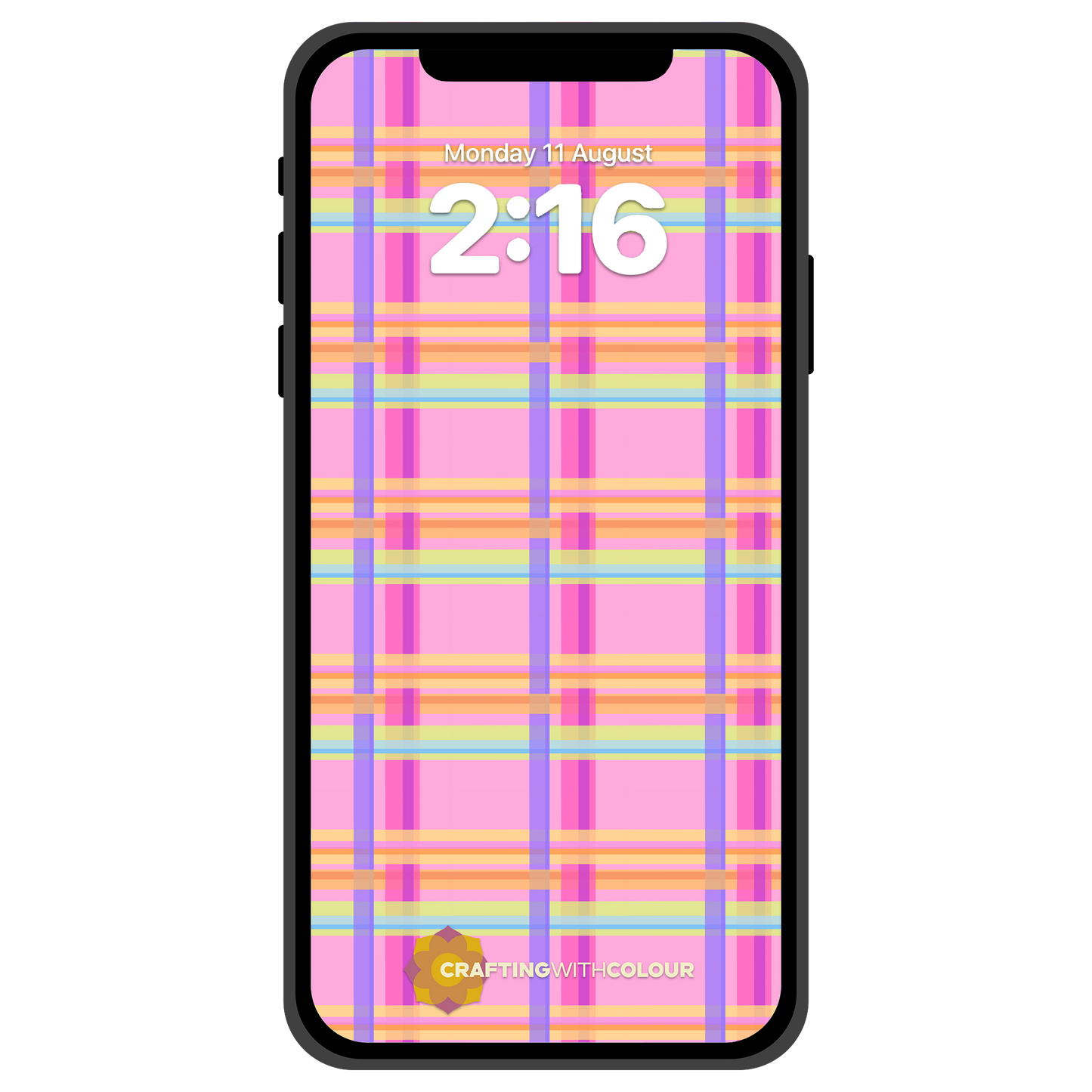 Phone Wallpaper - Sugar Plaid