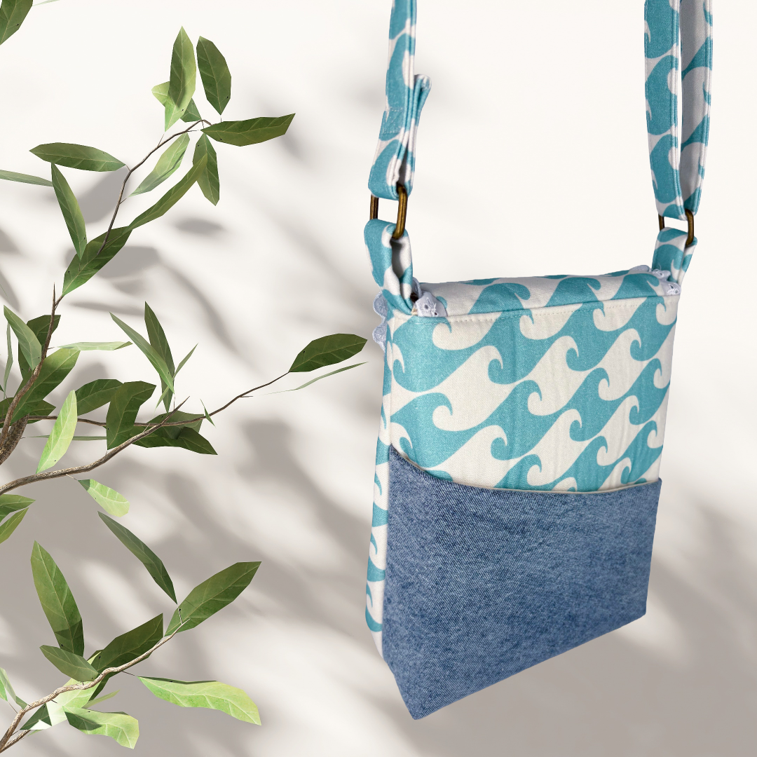 The Rory Shoulder Bag: Waves [1]