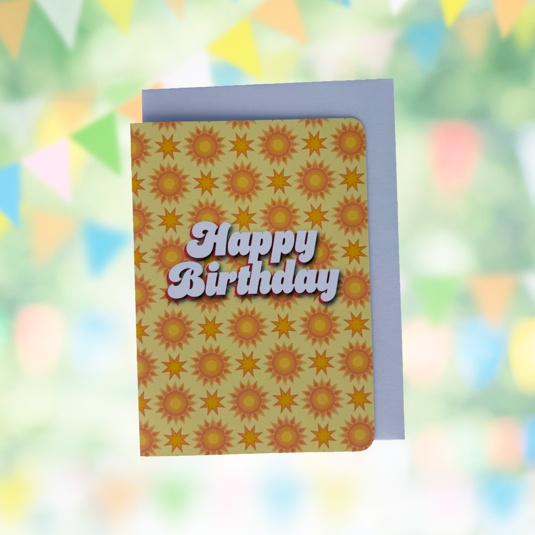 'Happy Birthday' Sunshine Card