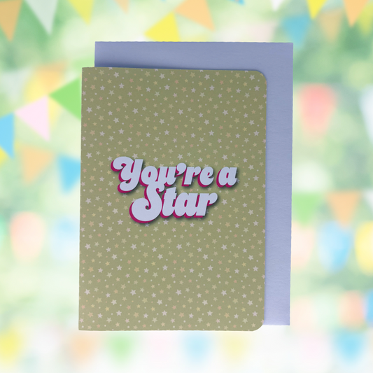 'You're a Star' Card