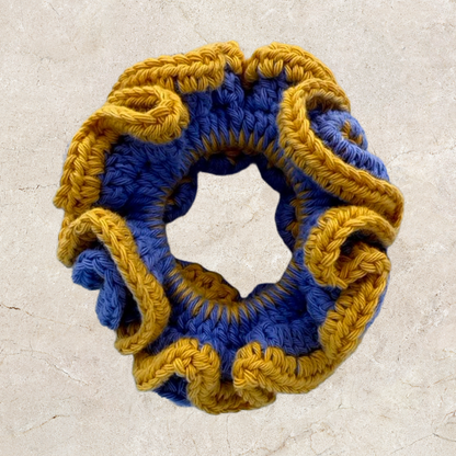 Layered Crochet Scrunchie