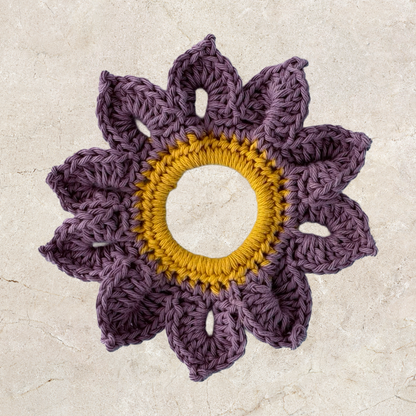 Flower Scrunchies
